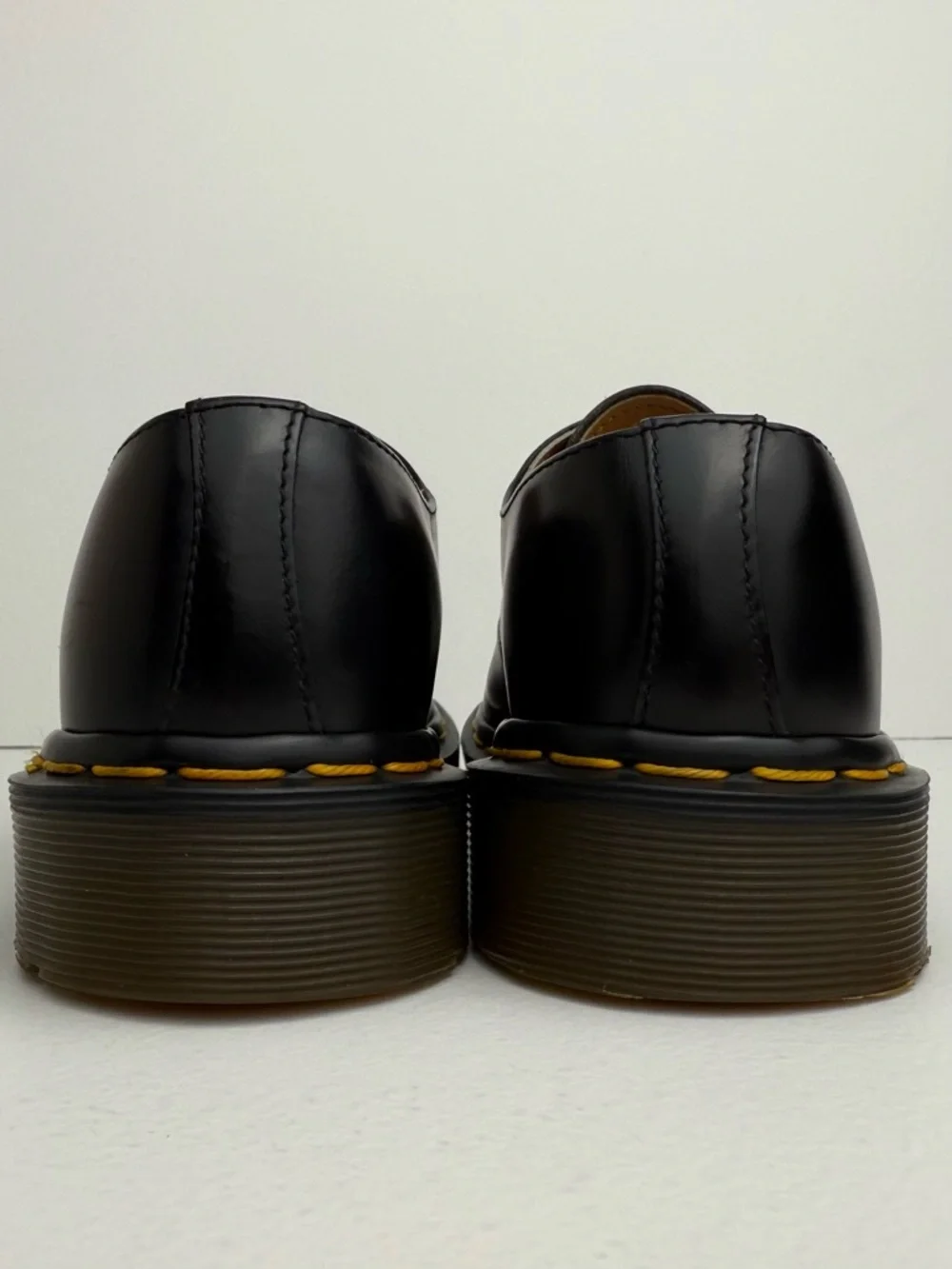 Vintage Dr. Martens England 1461 Black Smooth Leather MIE Oxfords UK 4 - Picture 11 of 16